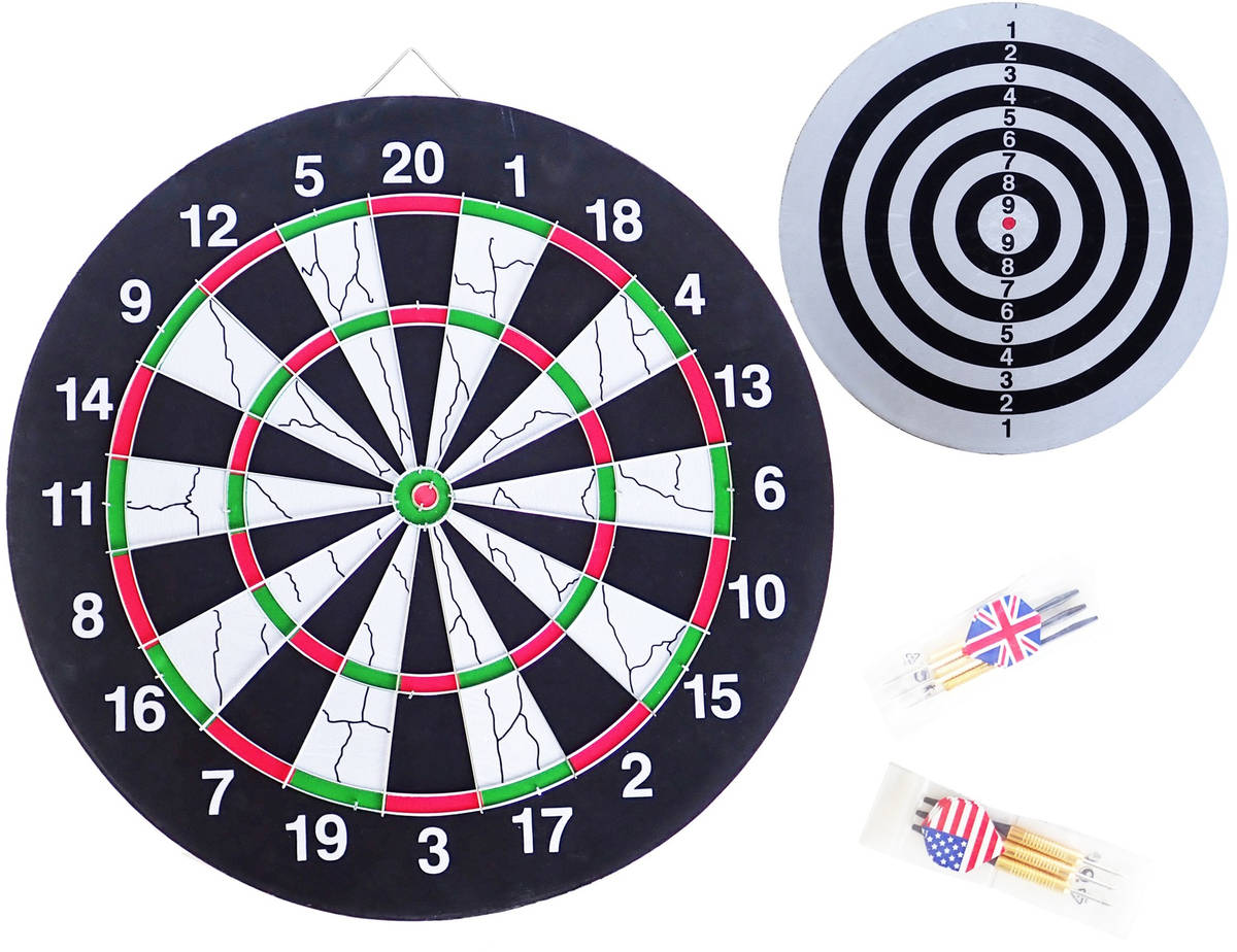 kubiport-terc-zavodni-profesionalni-45cm-s-kovovym-ramem KUBIPORT Profi-Wettkampf-Dartscheibe 45 cm mit Metallrahmen