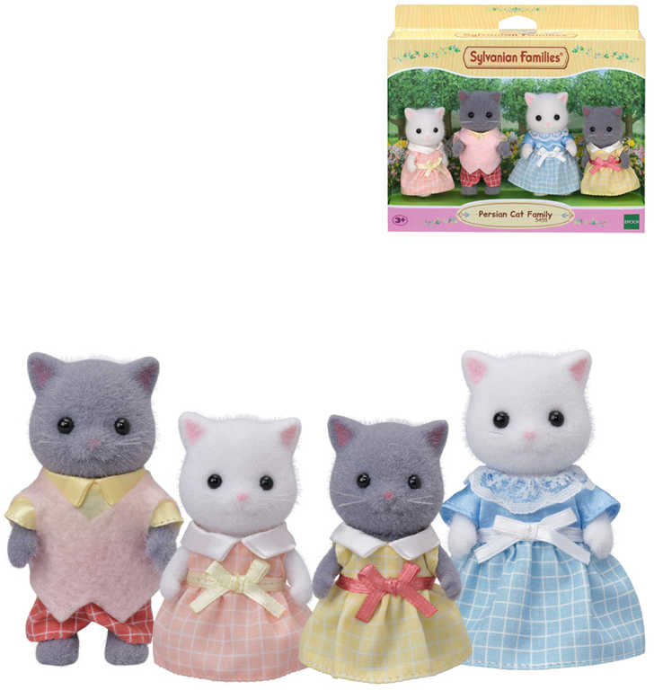 sylvanian-families-rodina-perskych-kocek-set-4-figurky-v-krabici Sylvanian Families – Perserkatzen-Familie