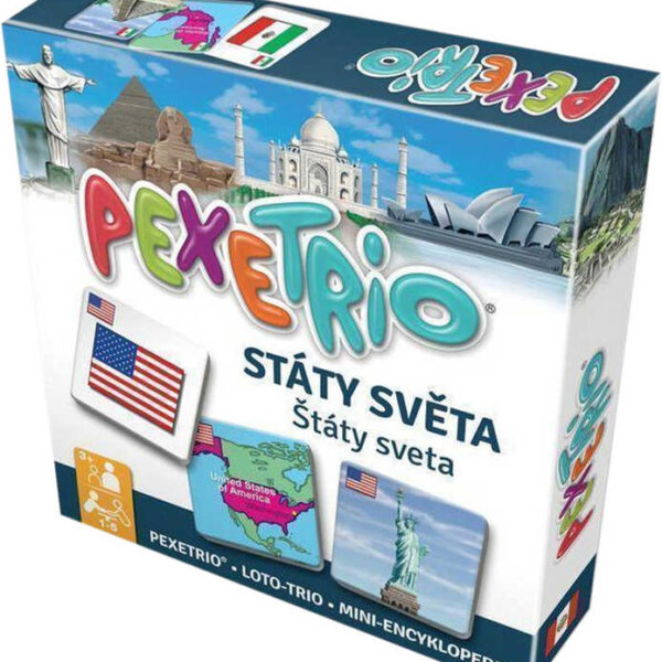 BETEXA Lernspiel „Pexetrio – Staaten