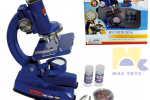 MAC TOYS Kindermikroskop mit 100/200/450-facher Vergrößerung