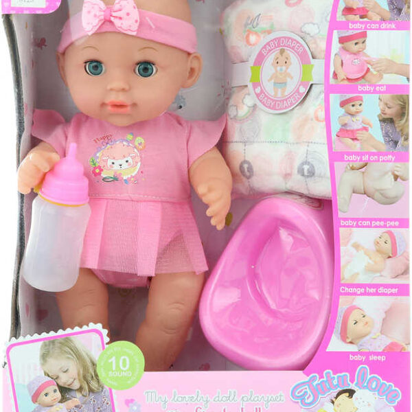 28 cm große Babypuppe