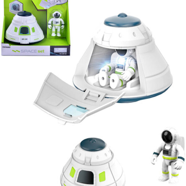 Weltraumstation-Spielset mit Astronaut