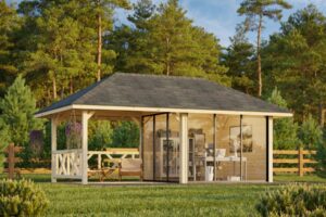 Gartenhaus Bianca 16