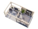 Gartenhaus Bianca 8,3 m² mit doppelt verglasten Schiebetüren (Set 504) – Bild 3