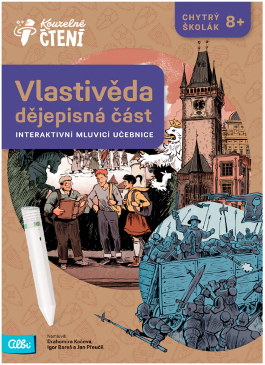 albi-kouzelne-cteni-kniha-interaktivni-ucebnice-vlastiveda-dejepisna-cast ALBI „Kouzelné čtení“ – Interaktives Lehrbuch „Heimatkunde – Geschichtsteil“