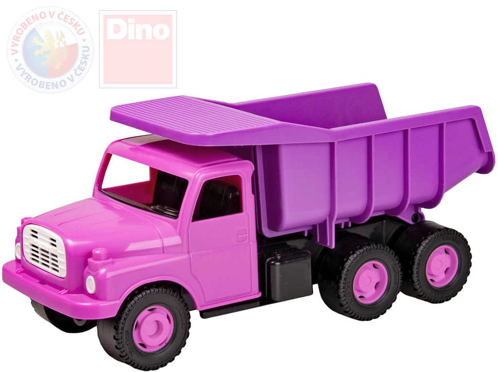 dino-tatra-t148-klasicke-nakladni-auto-na-pisek-30cm-ruzova-sklapeci-korba DINO Tatra T148 – klassischer Sand-Lkw