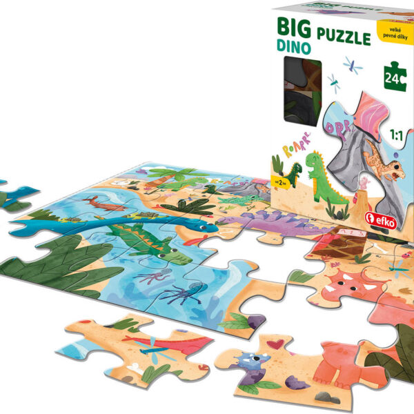 EFKO Baby-Puzzle BIG Dino 68 x 47 cm