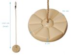 Schaukel „Monkey’s Home Disk“ Blümchen ROSA – Bild 2