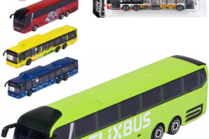 MAJORETTE MAN City-Bus aus Metall mit Freilauf