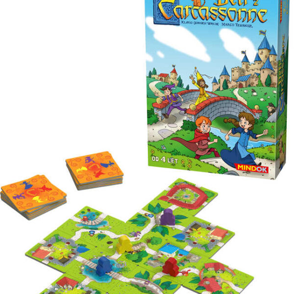 MINDOK SPIEL Carcassonne Kinder