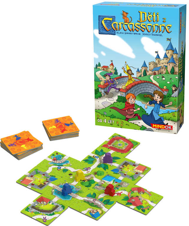 mindok-hra-carcassonne-deti MINDOK SPIEL Carcassonne Kinder
