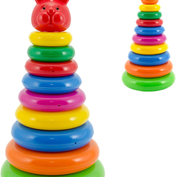 Pyramide mit Ringen zum Aufstecken