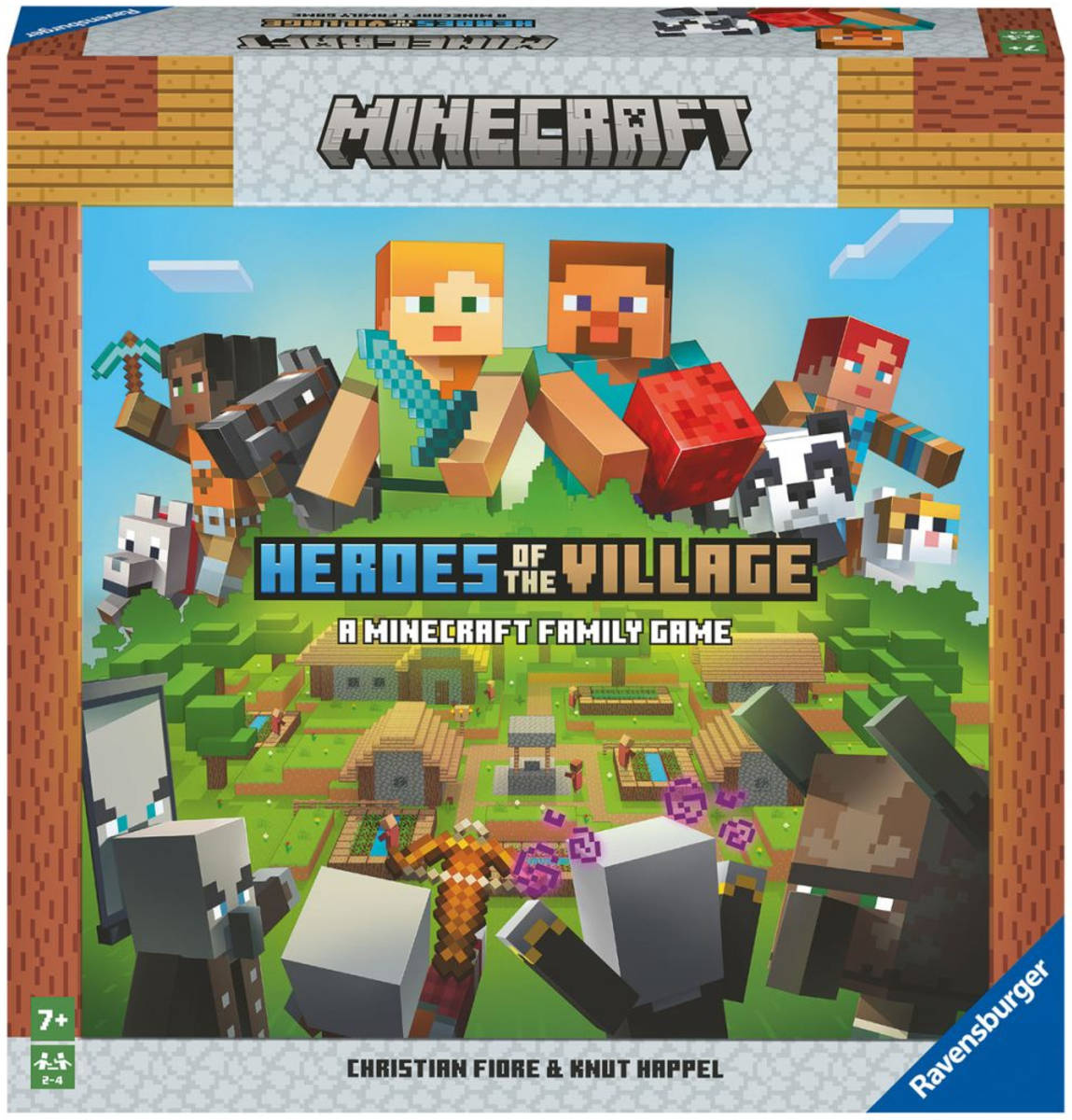 ravensburger-hra-minecraft-heroes-of-the-village RAVENSBURGER Spiel „Minecraft