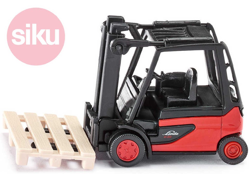 siku-model-vysokozdvizny-vozik-linde SIKU Modell eines Linde-Gabelstaplers
