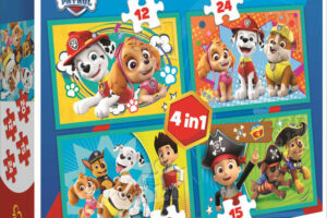 TREFL PUZZLE 4-in-1 „Ein glücklicher