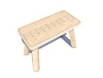 HEROLD-Kinderhocker aus Holz mit Namensschild – Bild 10