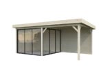 Gartenhaus Lenna 16,6 m² mit doppelt verglasten Schiebetüren (Set 705) – Bild 8