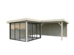 Gartenhaus Lenna 24,9 m² mit Schiebetüren (Set 412) – Bild 8